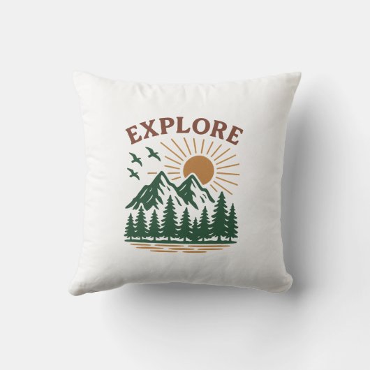 Explore kussen (Achterkant)