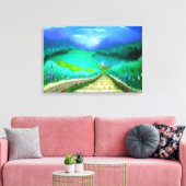 Explore Life Canvas Afdruk (Insitu (Woonkamer))