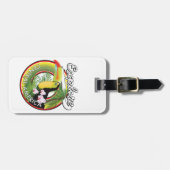 Explore Midden-Amerika logo. Canvasprint Bagagelabel (Voorkant horizontaal)