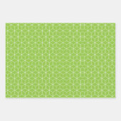 Explore Modern Optical Illusions with Cube Pattern Inpakpapier Vel (Voorkant 2)