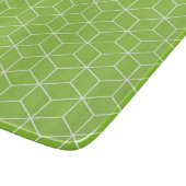 Explore Modern Optical Illusions with Cube Pattern Snijplank (Hoek)