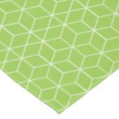 Explore Modern Optical Illusions with Cube Pattern Tafelkleed (Gekanteld)