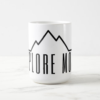 Explore More Minimalist Mountain Coffee Mug Koffiemok