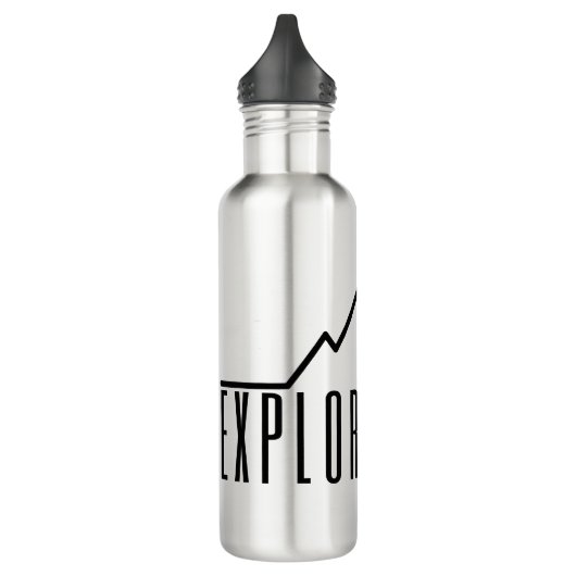 Explore More Mountain Stainless Steel Water Bottle Waterfles (Links)