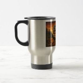 Explore More Worry Less–Adventure Travel Mug Wrap Reisbeker