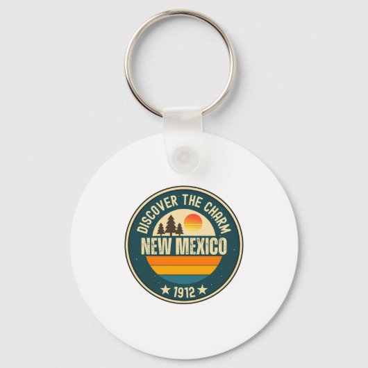 Explore New Mexico Designs For Every Lover  Sleutelhanger (Voorkant)