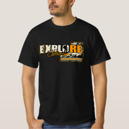 Explore Outdoors Avontuurlijk Grafisch T-Shirt voo