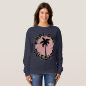 Explore Outside Retro Esthetiek Crewneck Trui (Voorkant volledig)