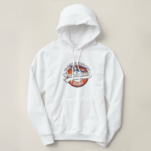 Explore South America vintage logo trui Hoodie (Design voorkant)