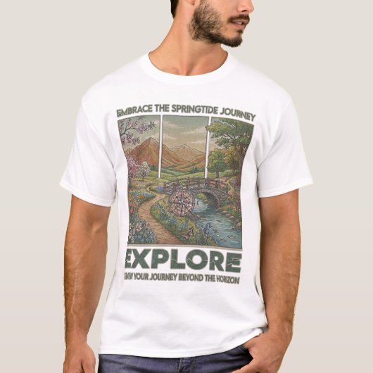 Explore T-shirt (Voorkant)