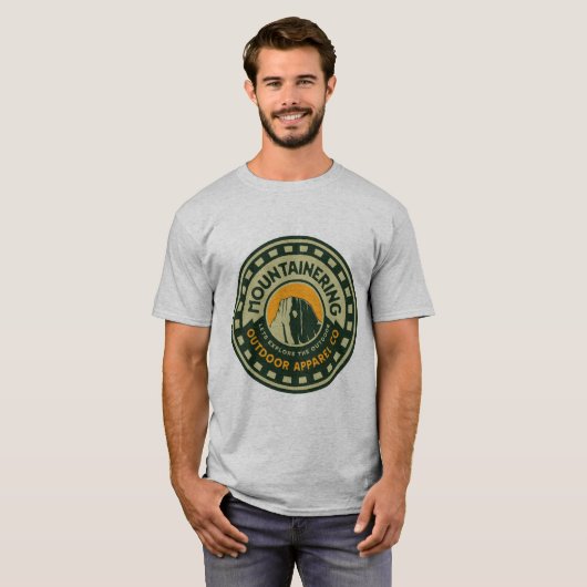Explore The Outdoor T-shirt (Voorkant volledig)