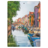 Explore the Vibrant Charm of Burano Klembord (Achterkant)