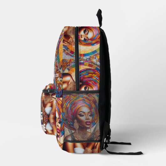 Explore with Confidence: I Am Blessed Stylish Back Bedrukte Rugzak (Rechts)