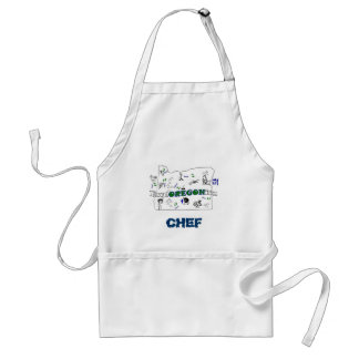 ExplOREGONian Chef Standaard Schort