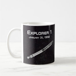 Explorer 1 Satellite Koffiemok