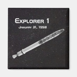 Explorer 1 Satellite Magneet