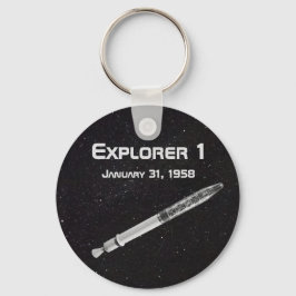 Explorer 1 Satellite Sleutelhanger
