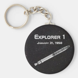 Explorer 1 Satellite Sleutelhanger