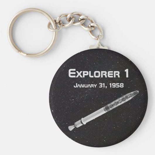 Explorer 1 Satellite Sleutelhanger (Voorkant)
