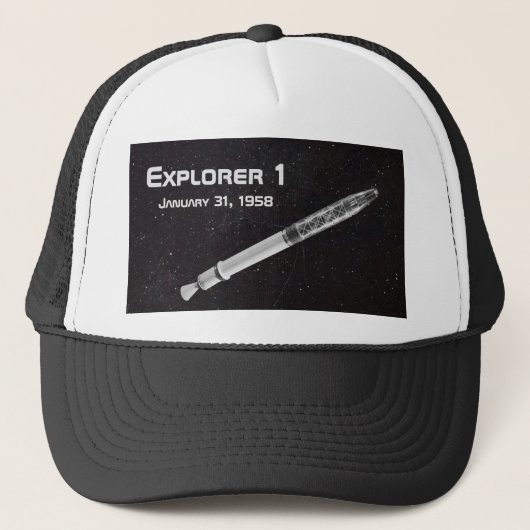 Explorer 1 Satellite Trucker Pet (Voorkant)