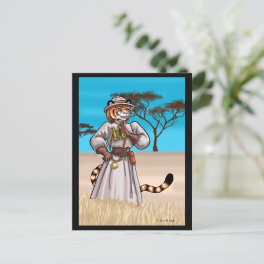 Explorer-Briefkaart Briefkaart (Staand voorkant)