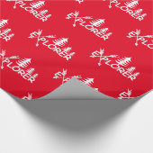 Explorer Design - Glanzend Inpakpapier (Hoek)