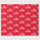 Explorer Design - Glanzend Inpakpapier (Vlak)