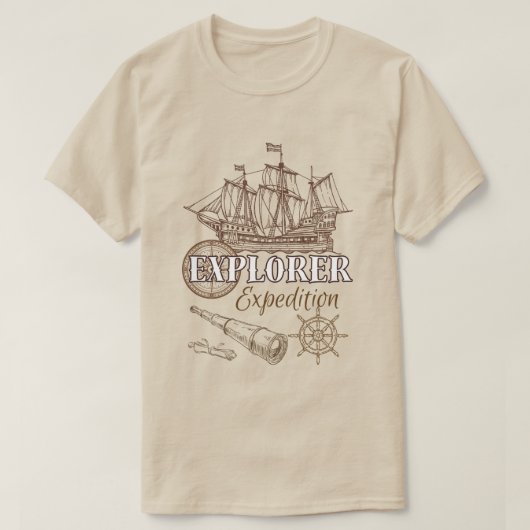 Explorer Expedition T-shirt (Design voorkant)