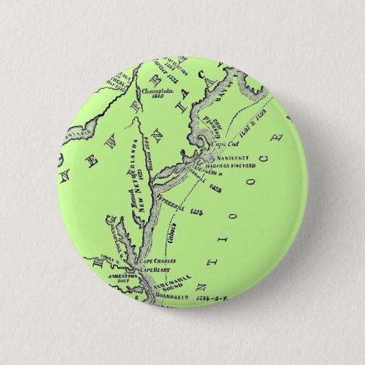 Explorer-kaart Ronde Button 5,7 Cm (Voorkant)