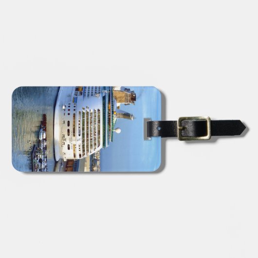 Explorer Stern Gepersonaliseerd Bagagelabel (Voorkant horizontaal)