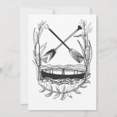 Explorer Times Newborn Birth Aankondiging (Achterkant)