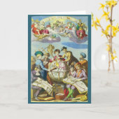  Explorers met de Kaart van het Antiek Wereldbol,  (Gele Bloem)