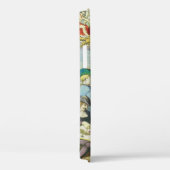  Explorers met de Kaart van het Antiek Wereldbol,  Case-Mate iPhone Case (Achterkant / Rechts)