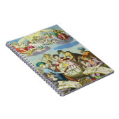  Explorers met de Kaart van het Antiek Wereldbol,  Notitieboek (Rechterzijde)