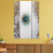 Exploring Abstracts Canvas Afdruk (Insitu (Woonkamer))