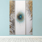 Exploring Abstracts Canvas Afdruk (Insitu (Houten vloer))