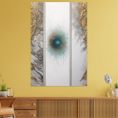 Exploring Abstracts Canvas Afdruk (Insitu (Woonkamer))