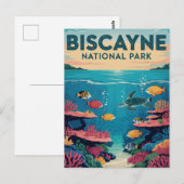 Exploring Biscayne National Park Florida Waters Briefkaart (Voorkant / Achterkant)