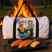 Exploring Nature: Boy Fishing With a Big Catch Plunjezak