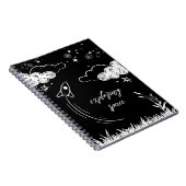 exploring space notitieboek (Rechterzijde)