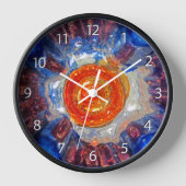 Explosie Cosmos - Van Gogh Oranje Sun - getallen (Voorkant)