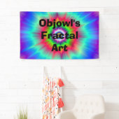 Explosie in Blue Red Green en Violet Spandoek (Insitu)