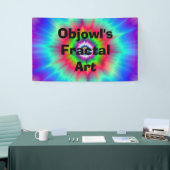 Explosie in Blue Red Green en Violet Spandoek (Beurs)
