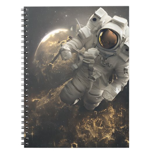 Explosie in de ruimte notitieboek (Voorkant)