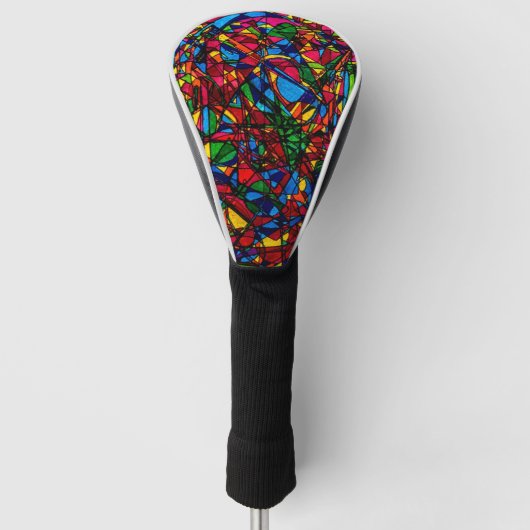 Explosie ligt in je handen! golfheadcover (Voorkant)