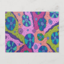 Explosie van Abstracte kleurentekening