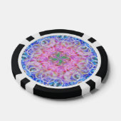 Explosie van bubbels poker chips (Enkel)