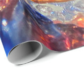 Explosie van Cosmos Art Glass - Van Gogh Oranje Su Cadeaupapier (Rol Hoek)