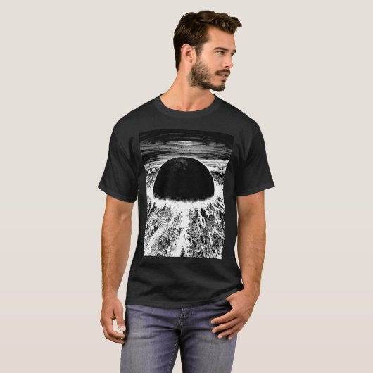 Explosie van de cyberpunk in Akira Essential T-Shi T-shirt (Voorkant volledig)