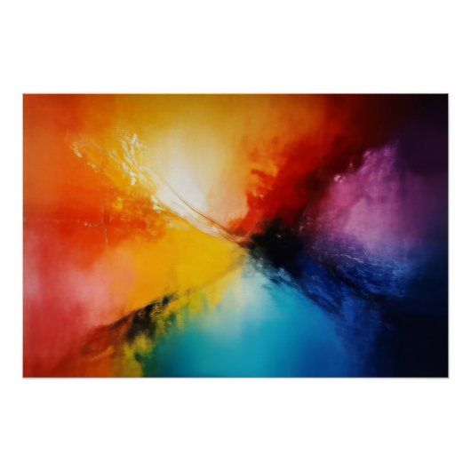 Explosie van essenties perfect poster (Voorkant)